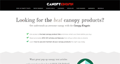 Desktop Screenshot of canopykingpin.com